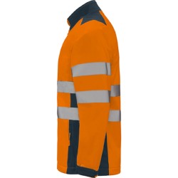 Blouson de travail haute visibilité orange norme EN20471