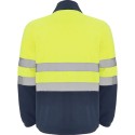 Polaire hiver chaude jaune haute visibilite EN20471
