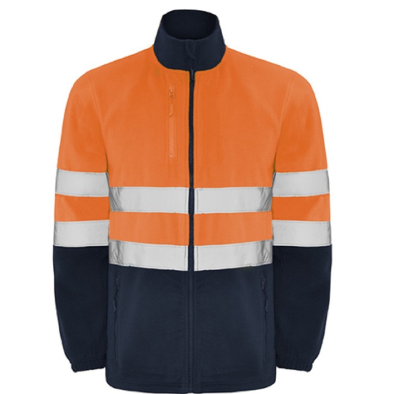 Polaire haute visibilite EN20471 orange