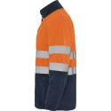 polaire chaude hiver orange haute visibilite