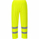 pantalon pluie haute visibilite jaune en20471