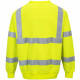 Sweat-Shirt haute visibilité jaune Norme EN 20471