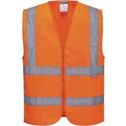 Gilet baudrier haute visibilité norme EN 20471