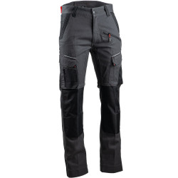 Pantalon de travail STRETCH poches genoux -COSMOS-