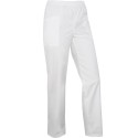 pantalon de boulanger blanc stretch