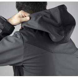 blouson de travail impermeable chaud gris