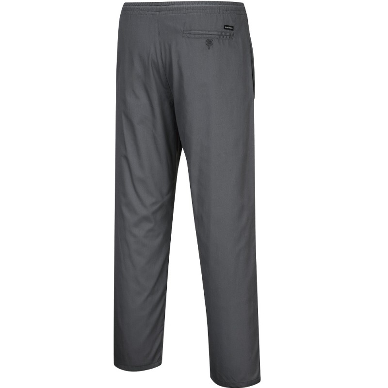 pantalon de cuisinier gris confortable C070