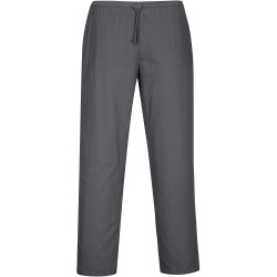 pantalon de cuisinier gris