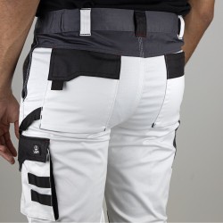 pantalon peintre stretch poches genoux