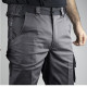 pantalon de travail confortable gris vulcain