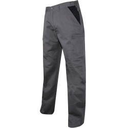 Pantalon de travail GRANDE TAILLE gris