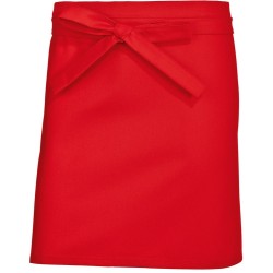 tablier pizzaiolo rouge