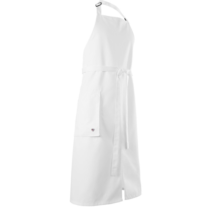Tablier bavette blanc bp
