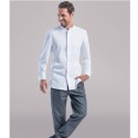 Veste de cuisine manches longues légère en Tencel