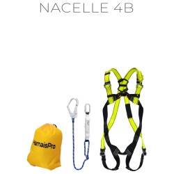 Kit de sécurité polyvalent antichute retenue en nacelle de chez HarnaisPro