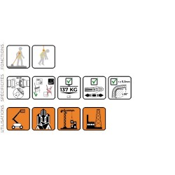 Kit de sécurité polyvalent antichute retenue en nacelle de chez HarnaisPro