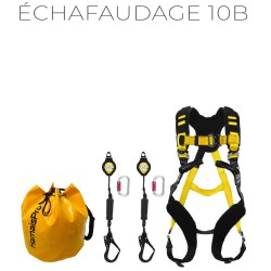 Kit polyvalent antichute sur ECHAFAUDAGE de chez Harnaispro