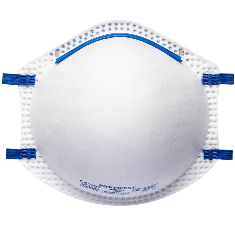 Masque de protection à valve FFP2 NR-LOT DE 20 PIECES de chez PORTWEST