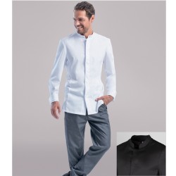 Veste de cuisine professionnelle legere en Tencel de chez LEIBER