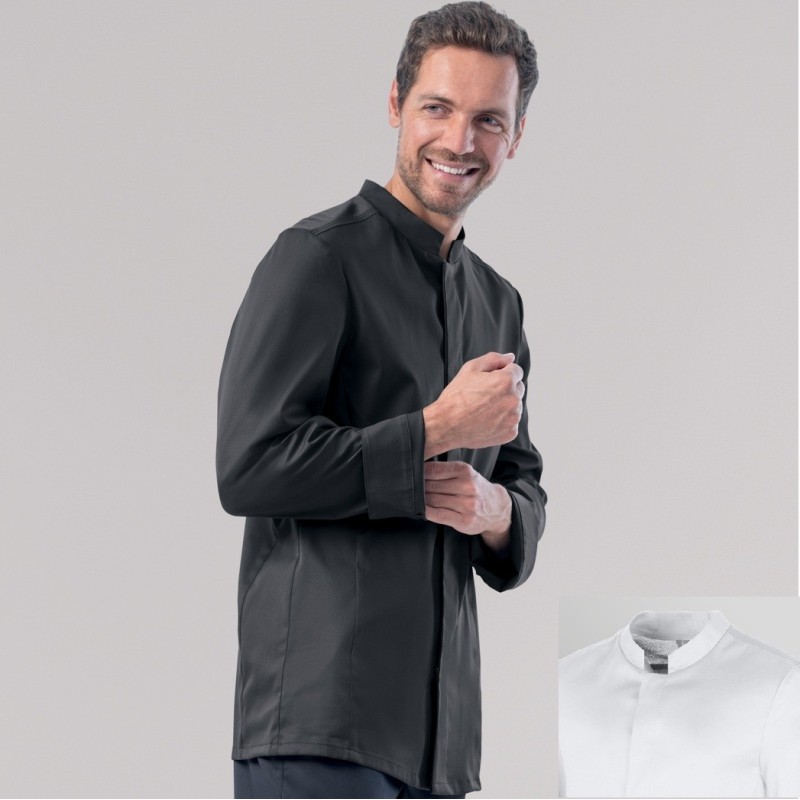 Veste de cuisine manches longues lavable à 95 de chez LEIBER