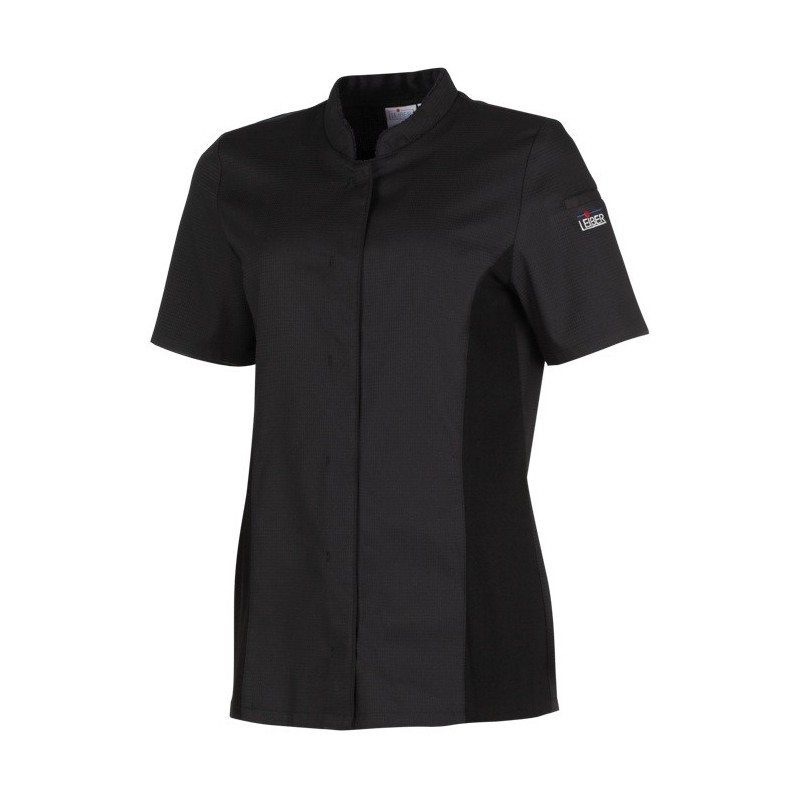 Veste de cuisine Femme manches courtes légère en Tencel de chez LEIBER
