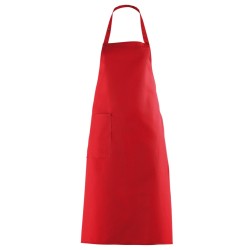 Tablier de cuisine bavette réglable par pression lavage 95-100x75 cm de chez LEIBER
