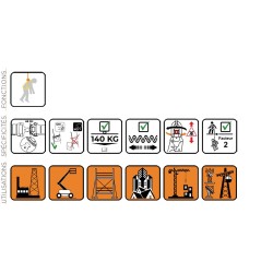 Kit de sécurité confort antichute évolution industrie multi-activités de chez Harnaispro