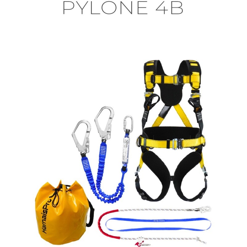 Kit de sécurité confort antichute évolution pylône de chez Harnaispro