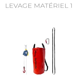 Kit de sécurité structurel antichute d'objets pour le hissage rapide de matériel de chez Harnaispro