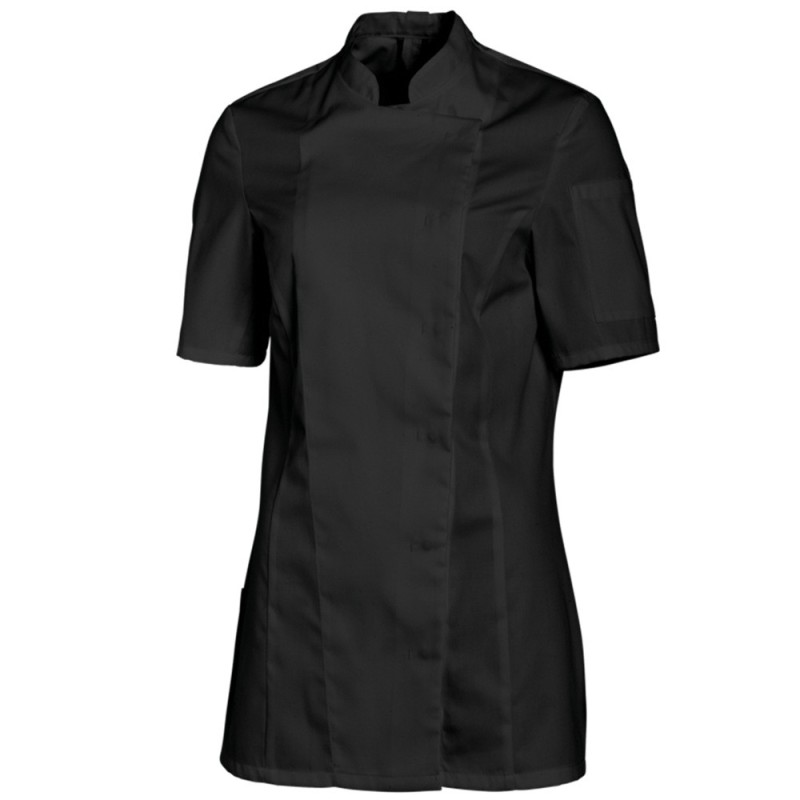 Veste de cuisine Femme manches courtes lavage 95 de chez LEIBER