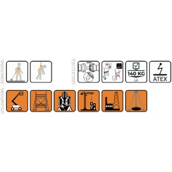 Harnais de sécurité 2 points de chez Harnaispro