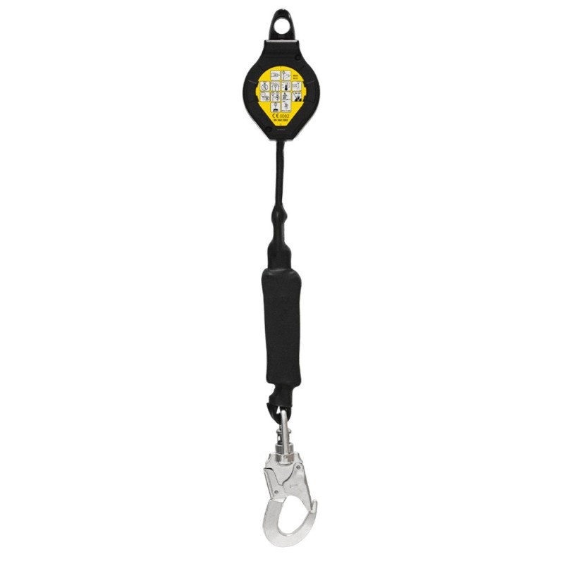 Antichute à rappel automatique à sangle de 2m de chez Harnaispro