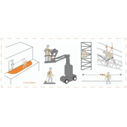 Kit de sécurité confort formation EPI contre les chutes de chez Harnaispro