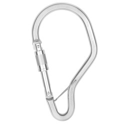 Mousqueton aluminium, interchangeable, verrouillage automatique de chez Harnaispro Mousqueton aluminium, interchangeable, verrouillage automatique de chez Harnaispro