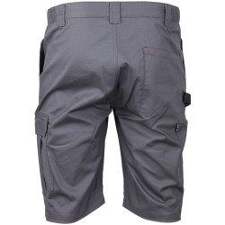 Short de travail BASIC stretch METAL FREE de chez LMA