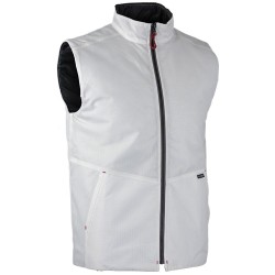 Gilet matelassé blanc de chez LMA