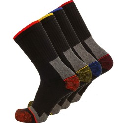 Chaussettes de travail renforcée lot de 4 paires de chez LMA