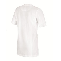 Tunique médicale Femme blanche Polo à enfiler CONFORT de chez BP