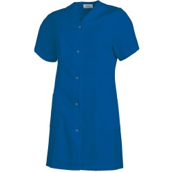 Blouse Courte Femme Manches Courtes  Pressions Lavage 95C chez LEIBER