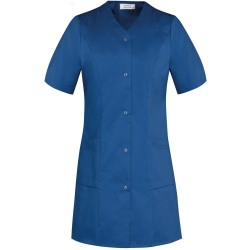 Blouse Courte Femme Manches Courtes  Pressions Lavage 95C chez LEIBER