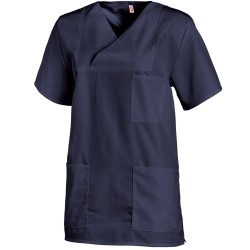 Tunique médicale unisexe à enfiler manches courtes chez LEIBER