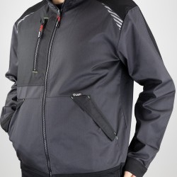 Veste de travail multipoches PRATIC STRETCH de chez LMA