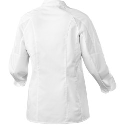 Veste de cuisine femme blanche légère pro et respirante de chez BP