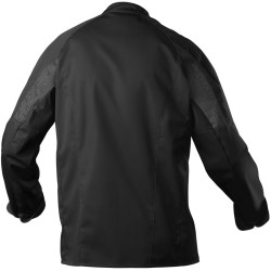 Veste de Cuisine Homme Noire, Respirante et Résistante Manches Longues de chez BP