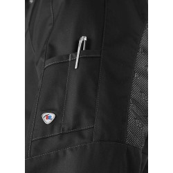 Veste de Cuisine Homme Noire, Respirante et Résistante Manches Longues de chez BP