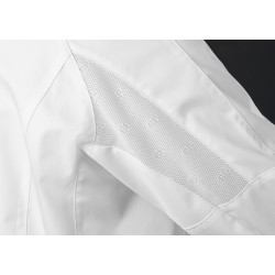 Veste de Cuisine Homme Blanche Pro Confortable Respirante et Résistante de chez BP
