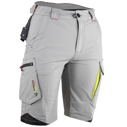 short de travail été – Tissu Ripstop stretch, multipoches, sans métal de chez LMA