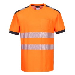 T-shirt Haute Visibilité EN20471 Classe 2 | Anti-UV 98 % de chez PORTWEST