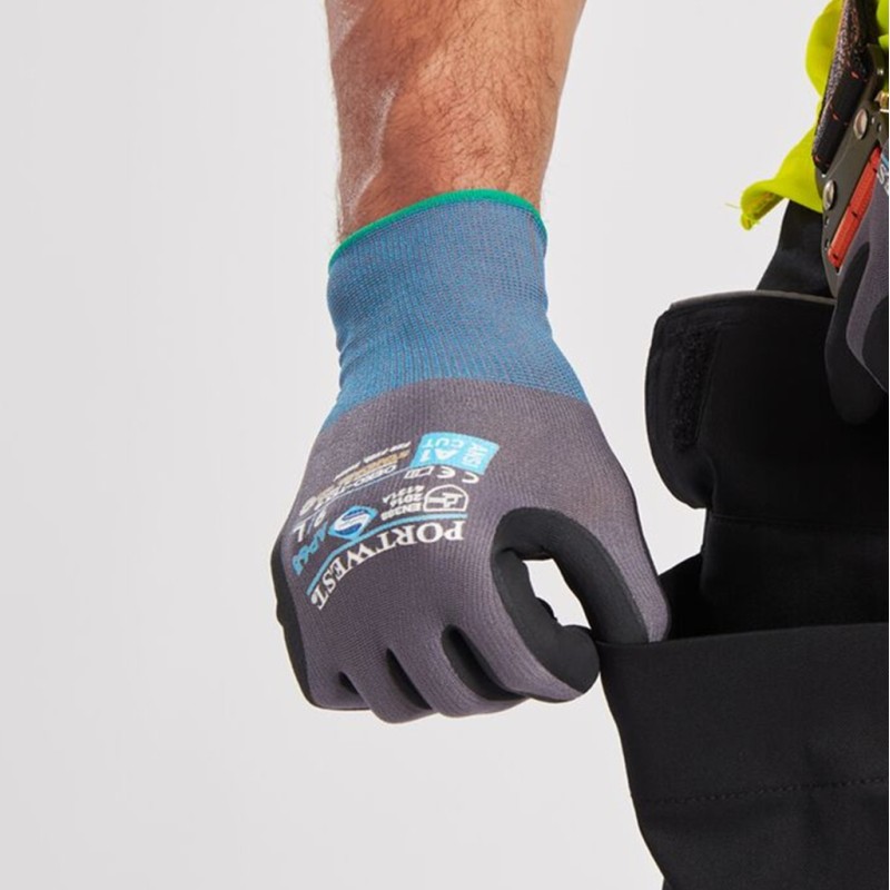 Gant de manutention déperlant-NANO- PORTWEST | Confort, durabilité, et performance technique