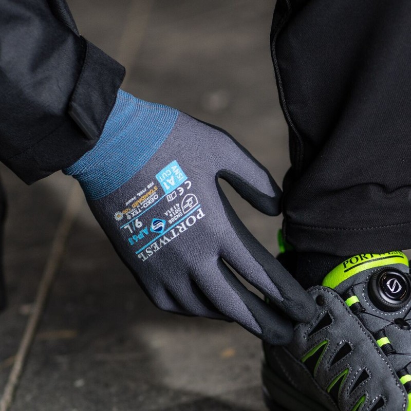 Gant de manutention déperlant-NANO- PORTWEST | Confort, durabilité, et performance technique